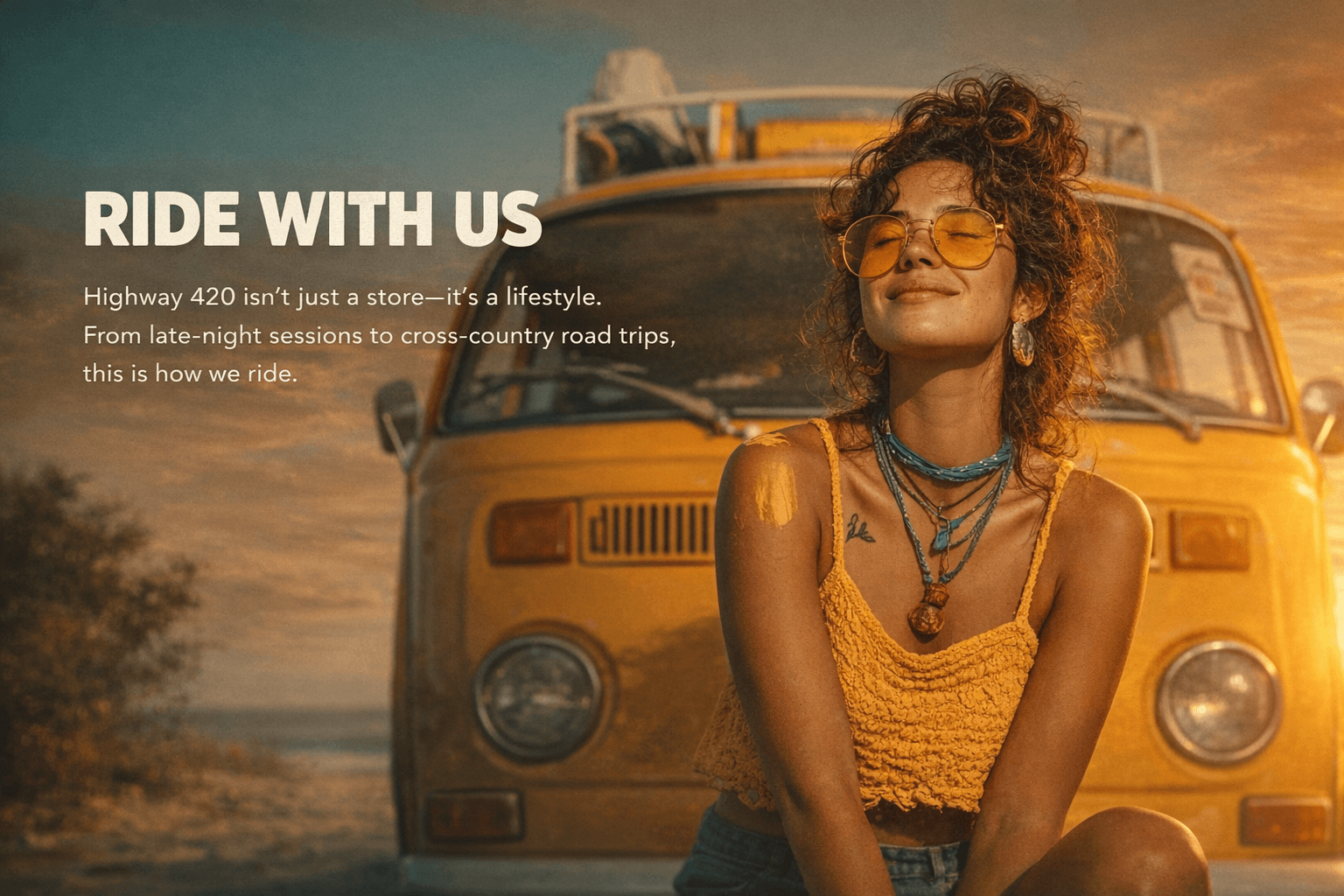 Ride with Us — join the Highway 420 community